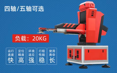 四軸自動(dòng)上下料沖壓機(jī)械手